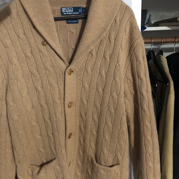 Polo Ralph Lauren Other - Polo Cashmere cardigan sz L